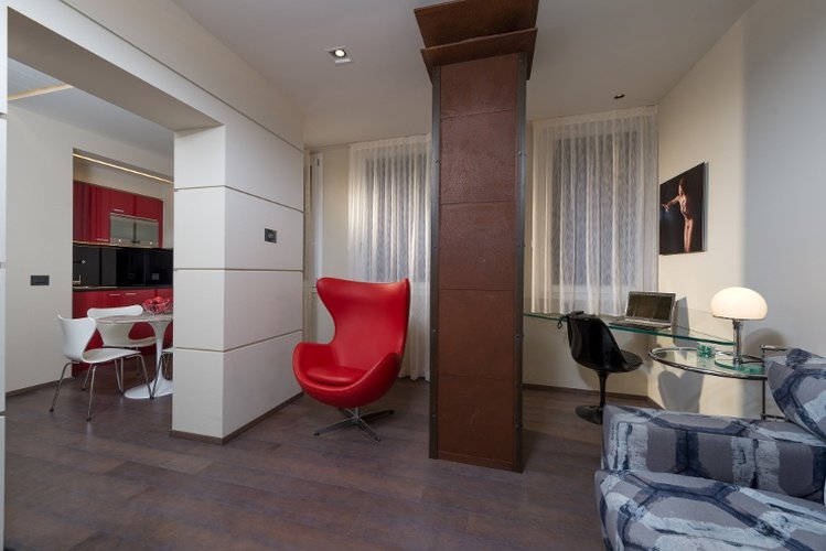 Luxury apartments art hotel commercianti bolonia, italia Luxury apartments art hotel commercianti bolonia, italia