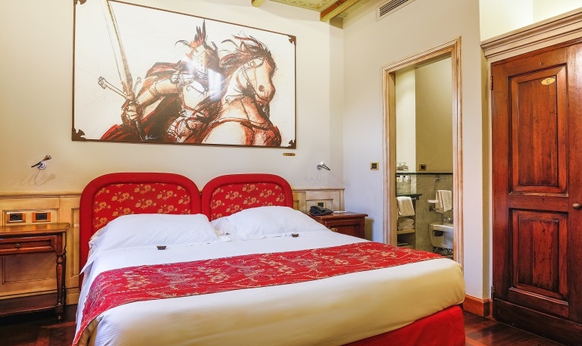 Habitación doble deluxe  Art Hotel Commercianti Bolonia