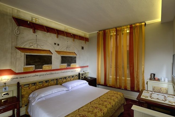 HABITACIÓN DOBLE CLÁSICA Art Hotel Commercianti Bolonia, Italia HABITACIÓN DOBLE CLÁSICA Art Hotel Commercianti Bolonia, Italia