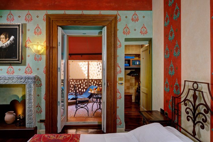 Junior deluxe suite art hotel commercianti bolonia Junior deluxe suite art hotel commercianti bolonia