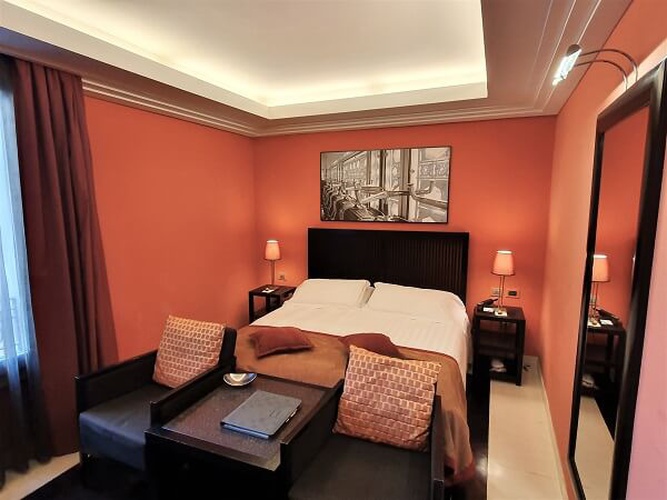 Habitación doble clásica art hotel novecento bolonia Habitación doble clásica art hotel novecento bolonia