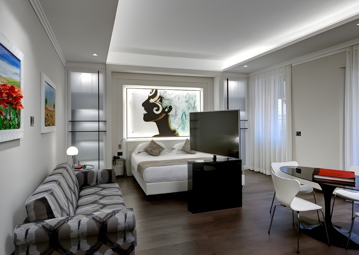 Luxury apartments Art Hotel Commercianti Bolonia Luxury apartments Art Hotel Commercianti Bolonia
