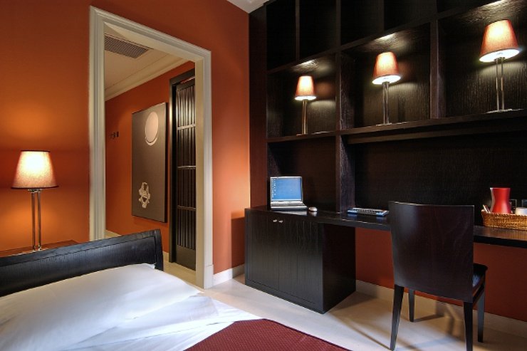 Habitación individual confort art hotel novecento bolonia Habitación individual confort art hotel novecento bolonia