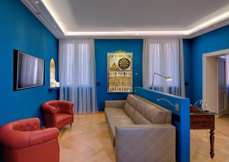 Luxury apartments battibecco  Art Hotel Commercianti Bolonia