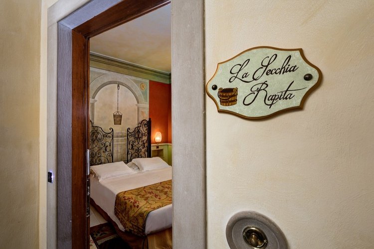 Habitación doble deluxe art hotel commercianti bolonia Habitación doble deluxe art hotel commercianti bolonia