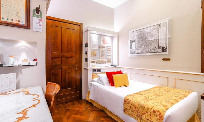 Habitación individual Art Hotel Commercianti Bolonia Habitación individual Art Hotel Commercianti Bolonia