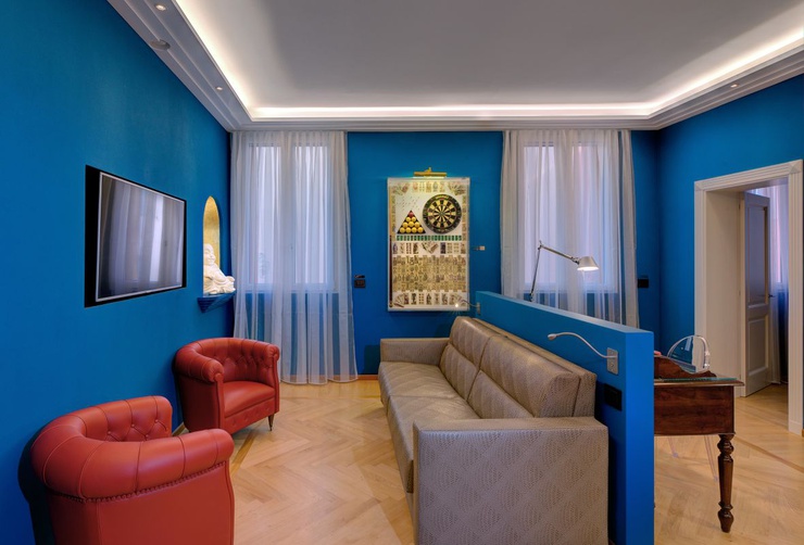 Luxury apartments battibecco  Art Hotel Commercianti Bolonia