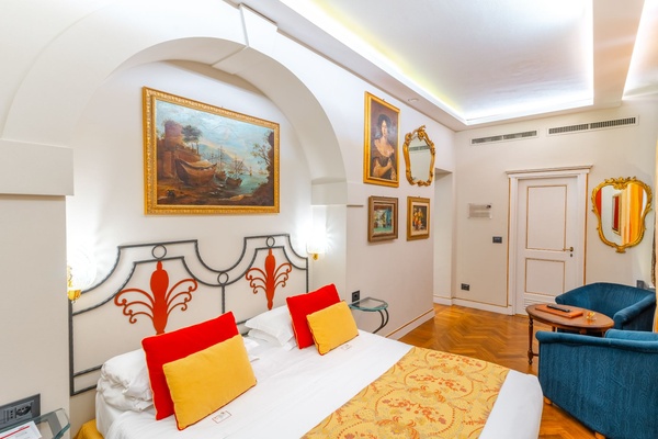 Habitación doble clásica  Art Hotel Commercianti en Bolonia