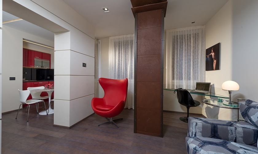 Luxury apartments  Art Hotel Commercianti Bolonia