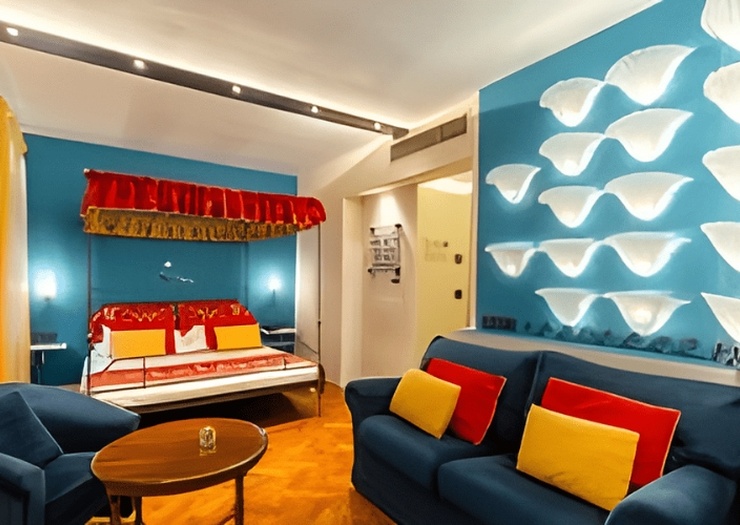 Junior suite  Art Hotel Commercianti Bolonia