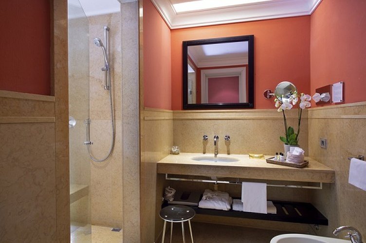 Habitación individual confort art hotel novecento bolonia, italia Habitación individual confort art hotel novecento bolonia, italia