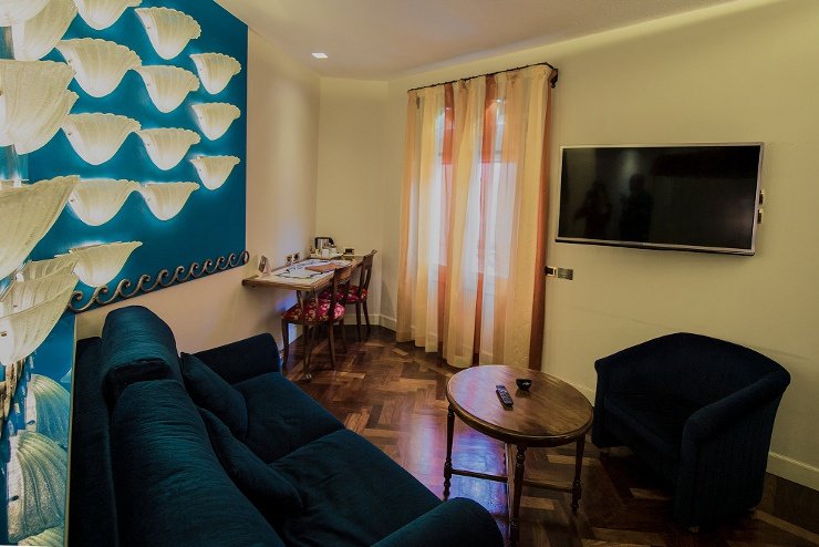 JUNIOR SUITE Art Hotel Commercianti Bolonia, Italia JUNIOR SUITE Art Hotel Commercianti Bolonia, Italia