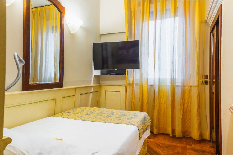 Habitación individual Art Hotel Commercianti Bolonia Habitación individual Art Hotel Commercianti Bolonia