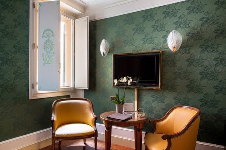 Habitación clásica Art Hotel Orologio Bolonia Habitación clásica Art Hotel Orologio Bolonia