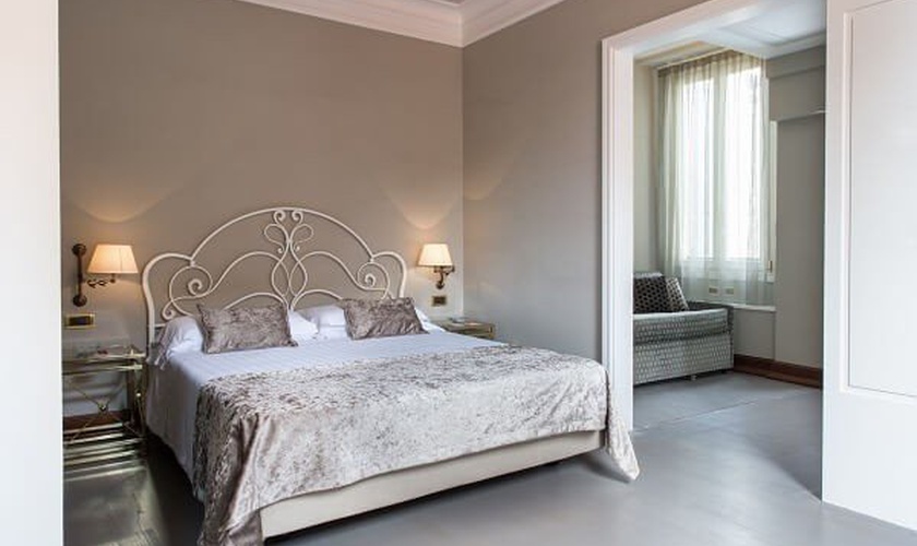 Suite deluxe la romántica  Art Hotel Orologio Bolonia