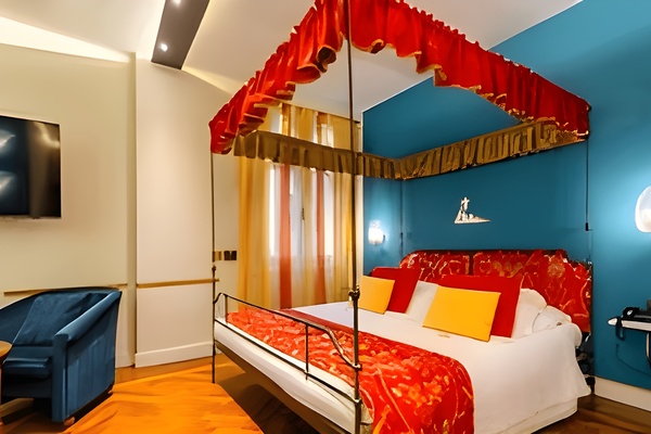 Junior Suite  Art Hotel Commercianti en Bolonia