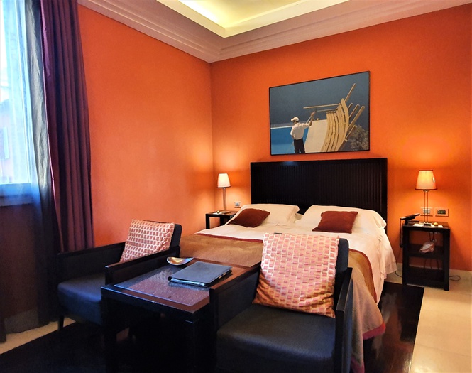 Habitación doble clásica art hotel novecento bolonia Habitación doble clásica art hotel novecento bolonia