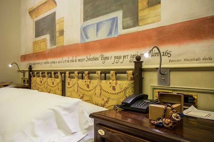 HabitaciÓn doble clÁsica art hotel commercianti bolonia, italia HabitaciÓn doble clÁsica art hotel commercianti bolonia, italia