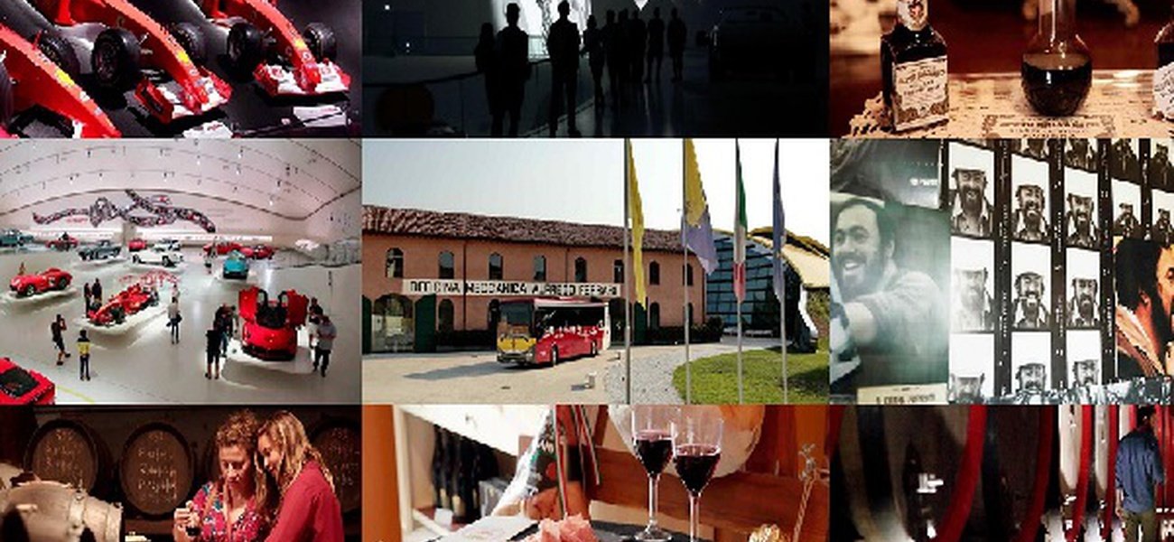 DISCOVER FERRARI & PAVAROTTI LAND DISCOVER FERRARI & PAVAROTTI LAND