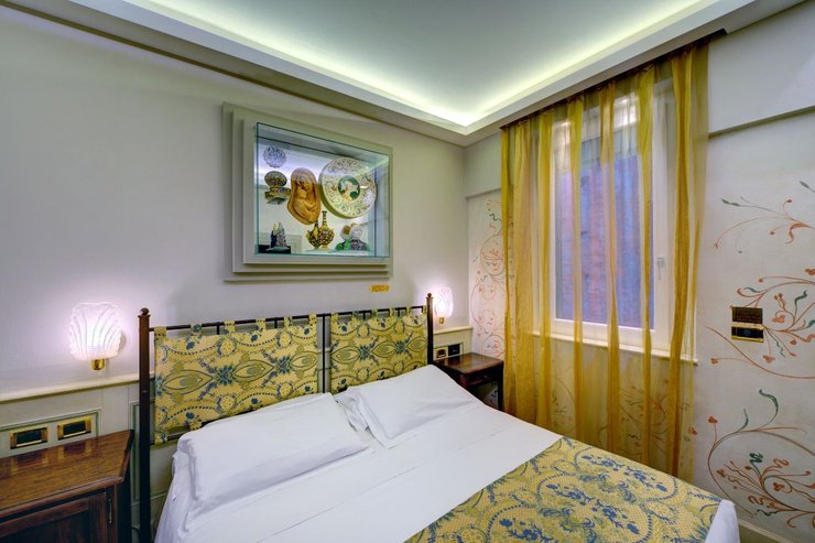 Habitación doble clásica art hotel commercianti bolonia Habitación doble clásica art hotel commercianti bolonia