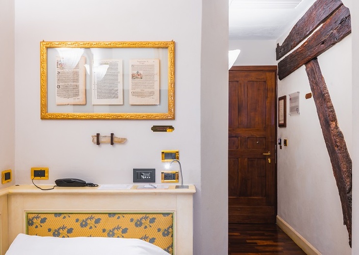 Habitación individual Art Hotel Commercianti Bolonia Habitación individual Art Hotel Commercianti Bolonia