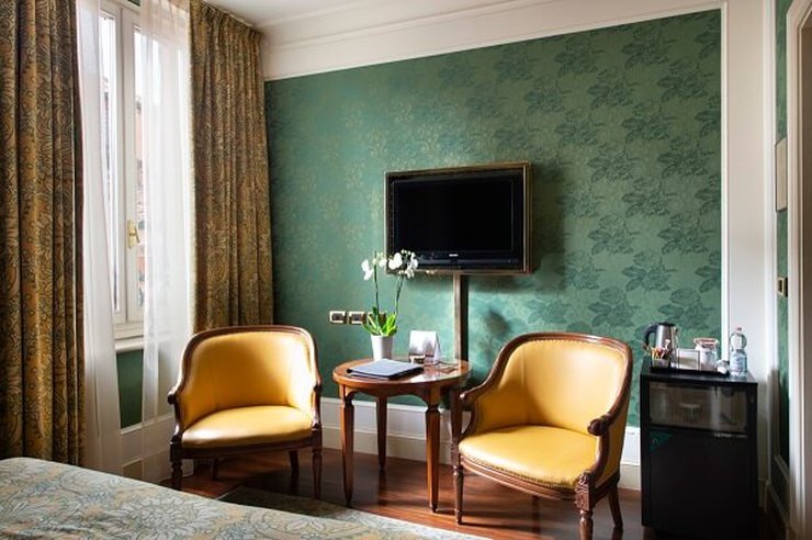 HabitaciÓn clÁsica art hotel orologio bologna HabitaciÓn clÁsica art hotel orologio bologna