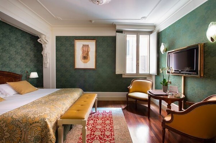 HabitaciÓn clÁsica art hotel orologio bolonia, italia HabitaciÓn clÁsica art hotel orologio bolonia, italia