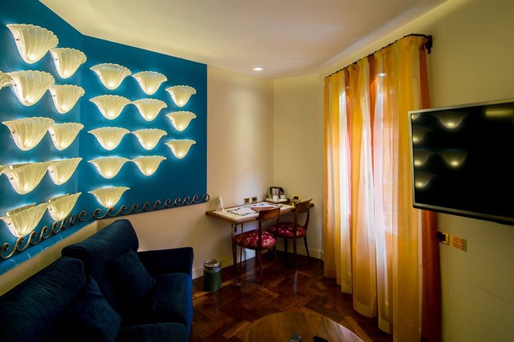 Junior suite art hotel commercianti bolonia Junior suite art hotel commercianti bolonia