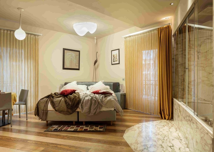 Suite corte (edificio anexo)  Art Hotel Orologio Bolonia