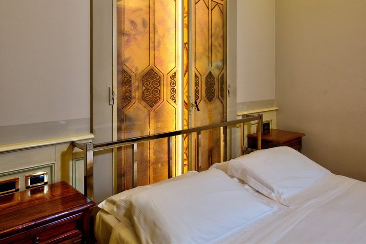 Habitación doble deluxe art hotel commercianti bolonia Habitación doble deluxe art hotel commercianti bolonia