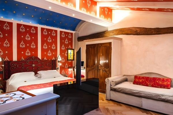 Junior Deluxe Suite  Art Hotel Commercianti en Bolonia