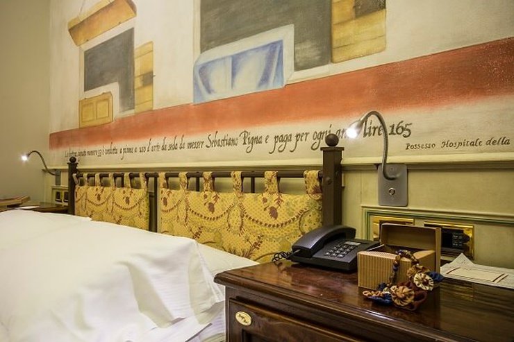 HABITACIÓN DOBLE CLÁSICA Art Hotel Commercianti Bolonia, Italia HABITACIÓN DOBLE CLÁSICA Art Hotel Commercianti Bolonia, Italia