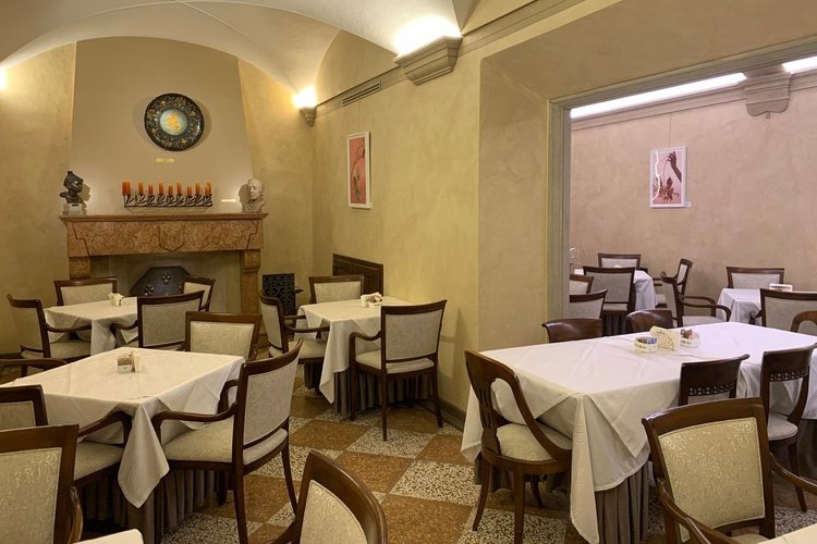 Restaurante buffet  Art Hotel Commercianti Bolonia