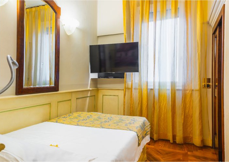 Habitación individual Art Hotel Commercianti Bolonia Habitación individual Art Hotel Commercianti Bolonia