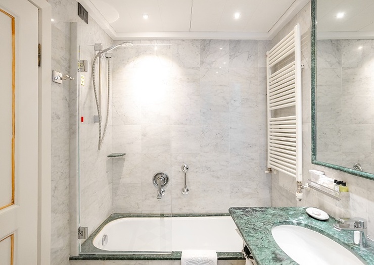 Habitación doble deluxe Art Hotel Commercianti Bolonia Habitación doble deluxe Art Hotel Commercianti Bolonia