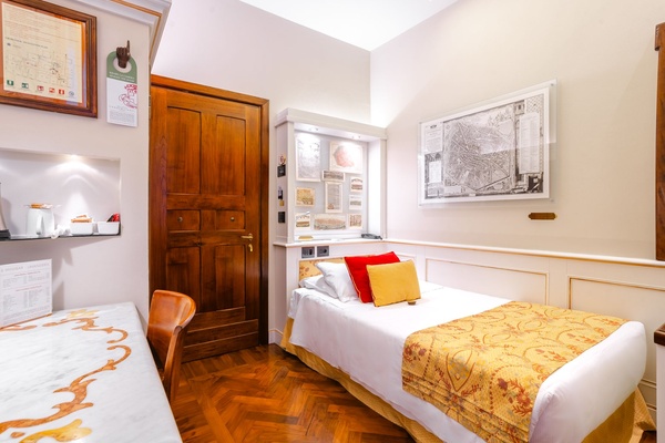 Habitación Individual  Art Hotel Commercianti en Bolonia