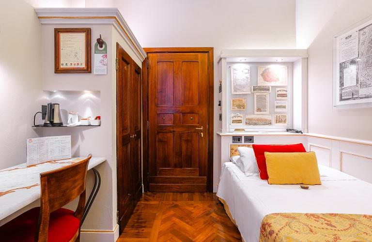 Habitación Individual Art Hotel Commercianti Bolonia Habitación Individual Art Hotel Commercianti Bolonia