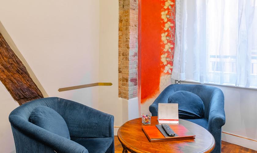 Habitación Doble Deluxe Art Hotel Commercianti Bolonia Habitación Doble Deluxe Art Hotel Commercianti Bolonia