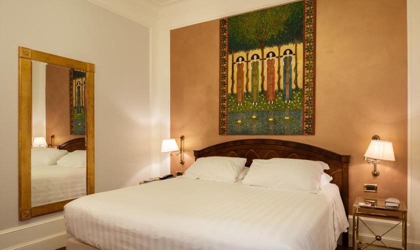 Habitación Clásica Art Hotel Orologio Bolonia Habitación Clásica Art Hotel Orologio Bolonia