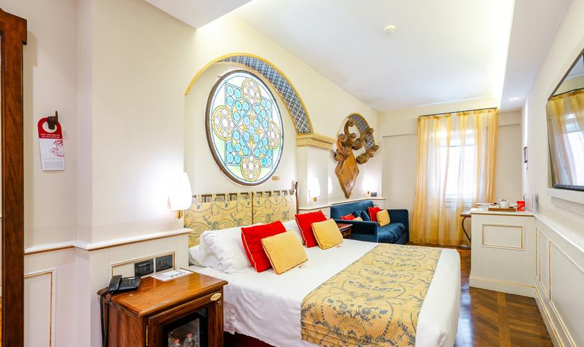 Junior Suite Art Hotel Commercianti Bolonia Junior Suite Art Hotel Commercianti Bolonia